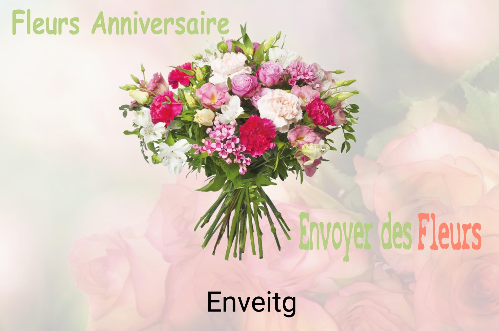 Bouquet de fleurs d’anniversaire livré à Enveitg